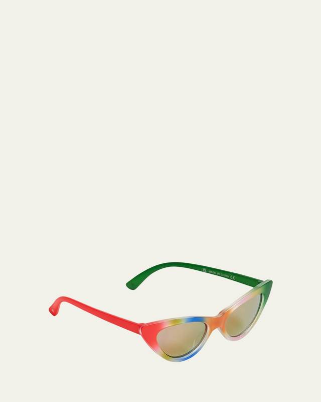 Girl's Sola Plastic Cat-Eye Sunglasses